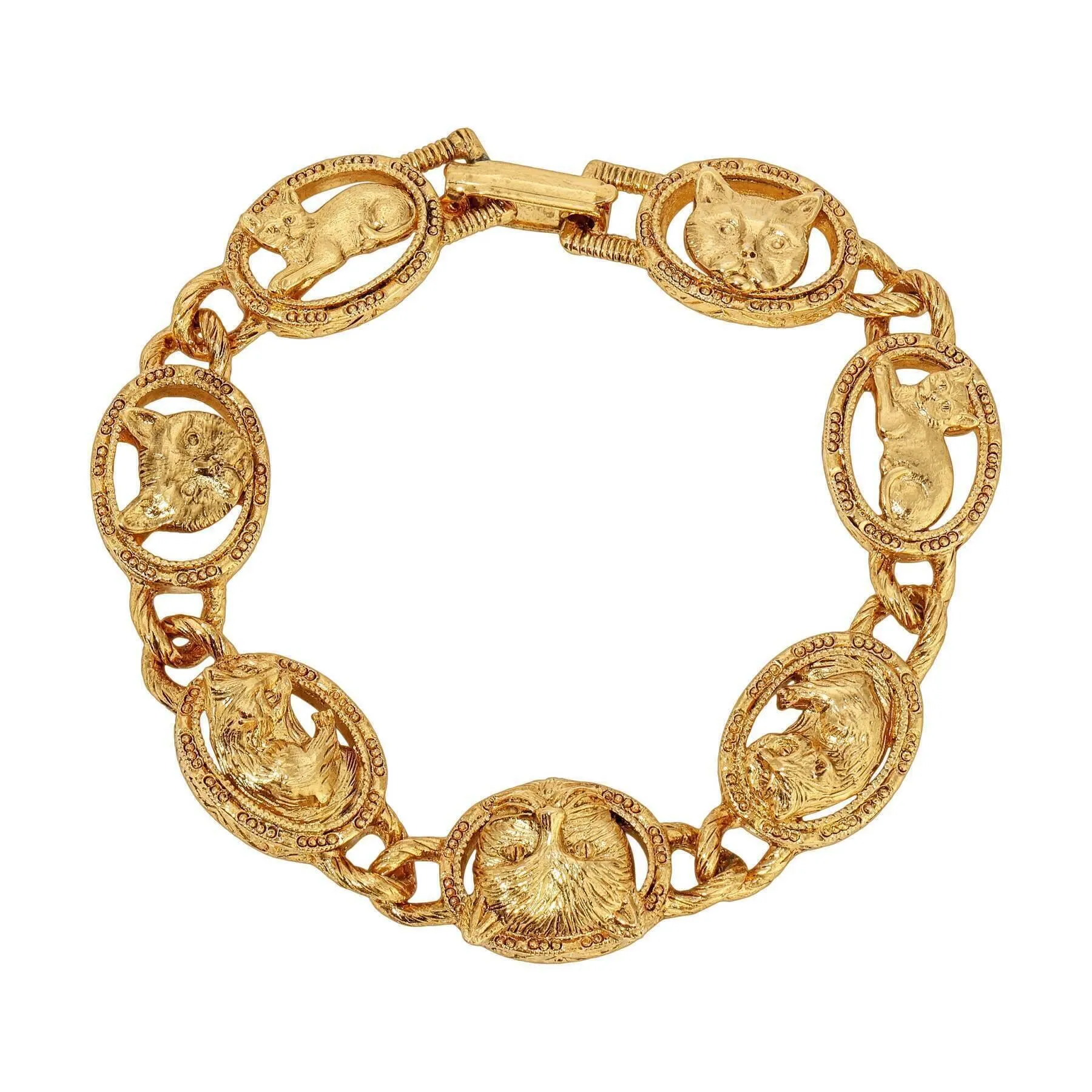 1928 Jewelry Whiskers Link Bracelet 1928 Jewelry