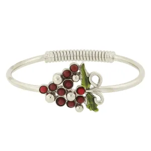 1928 Jewelry Winery Purple Grapes Spring-Hinge Bracelet 1928 Jewelry