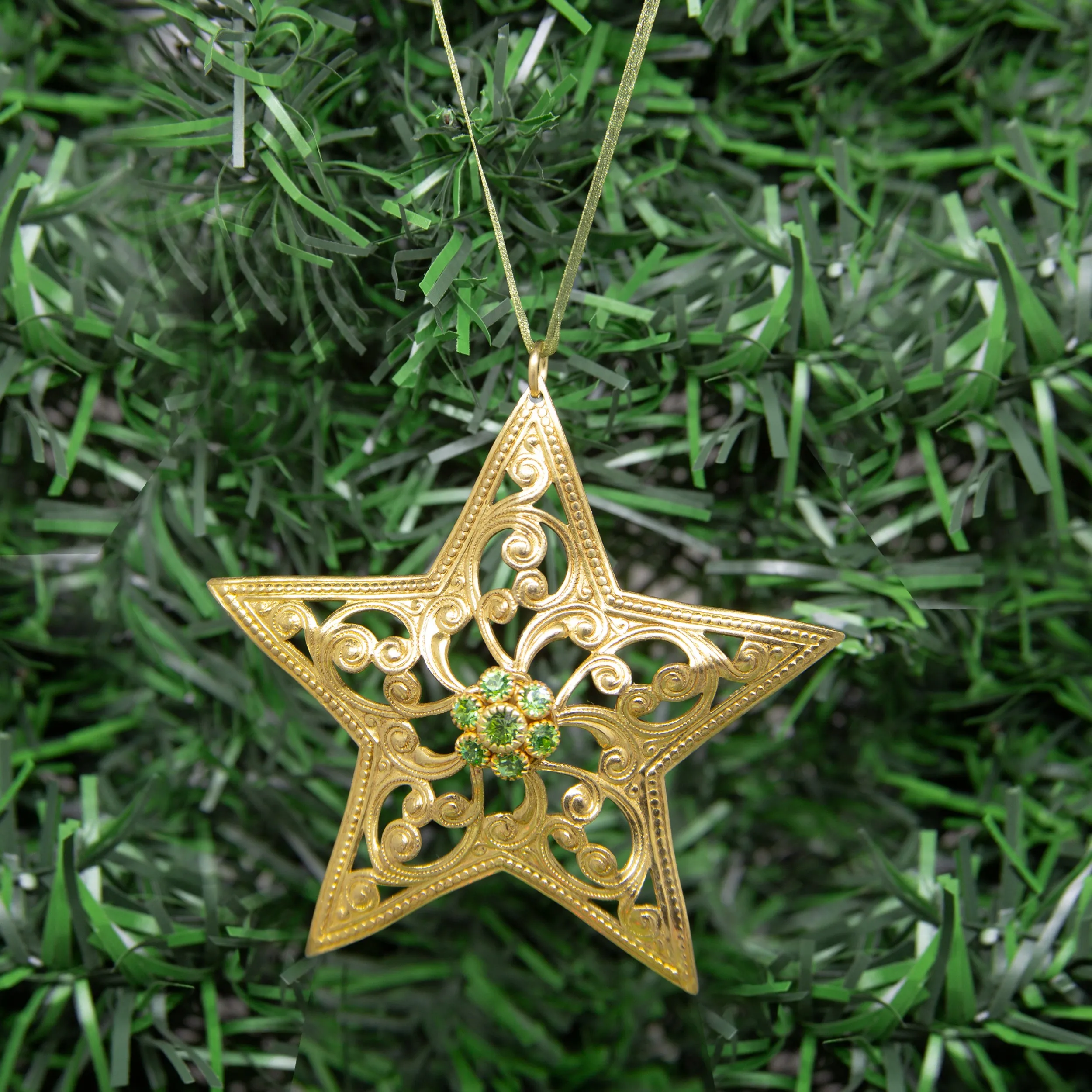 1928 Jewelry Wishing Star Christmas Tree Ornament 1928 Jewelry