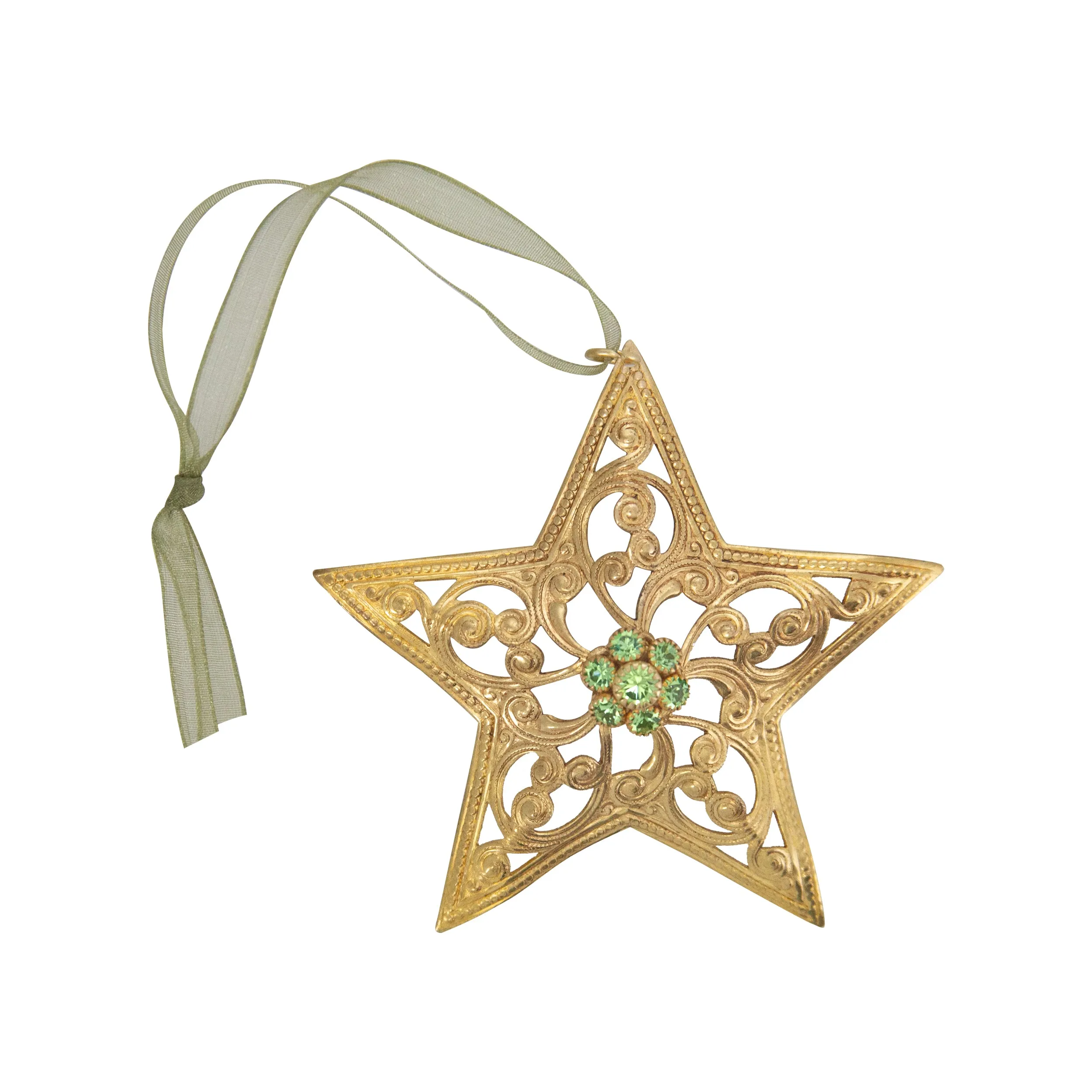 1928 Jewelry Wishing Star Christmas Tree Ornament 1928 Jewelry