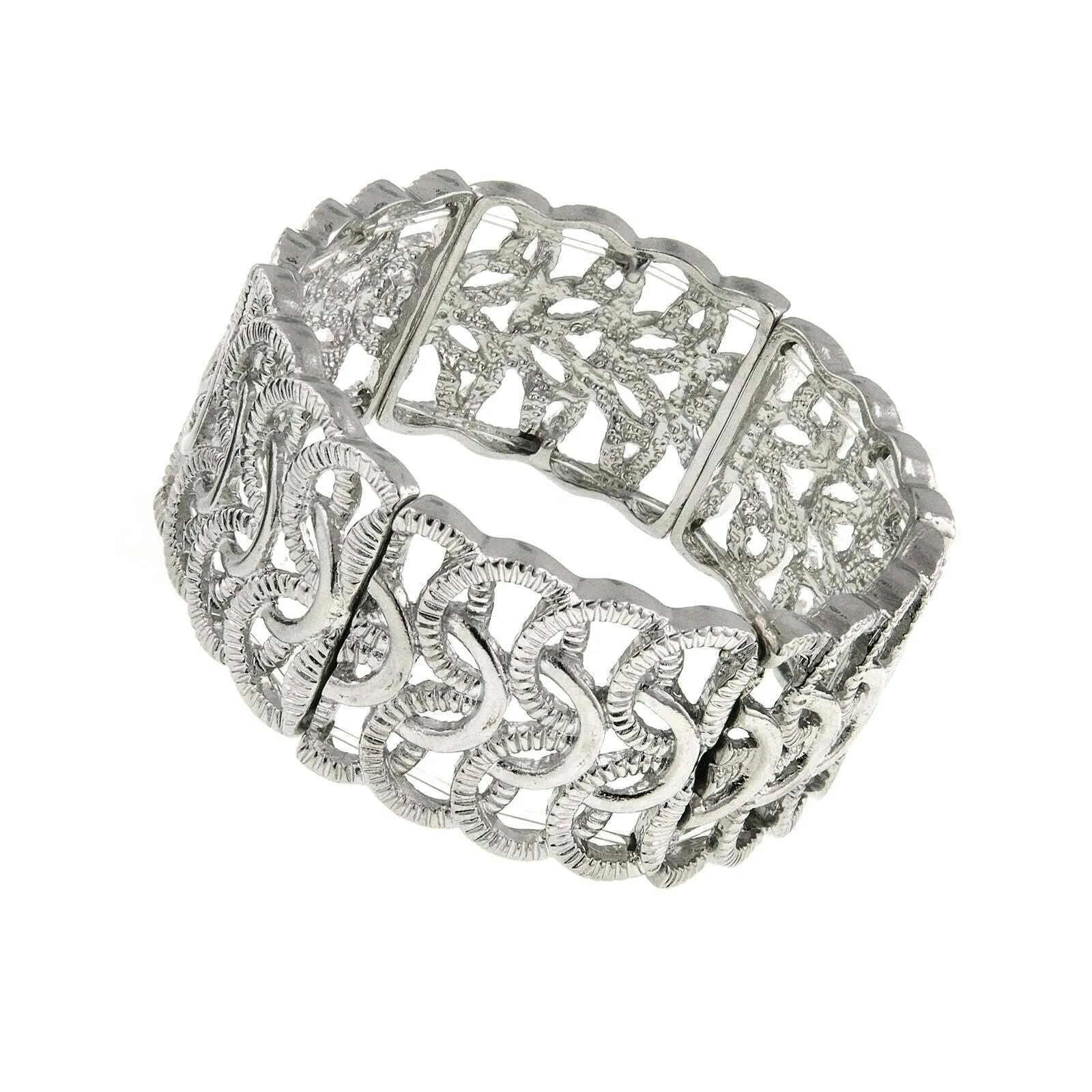 1928 Jewelry Woven Loop Stretch Bracelet 1928 Jewelry
