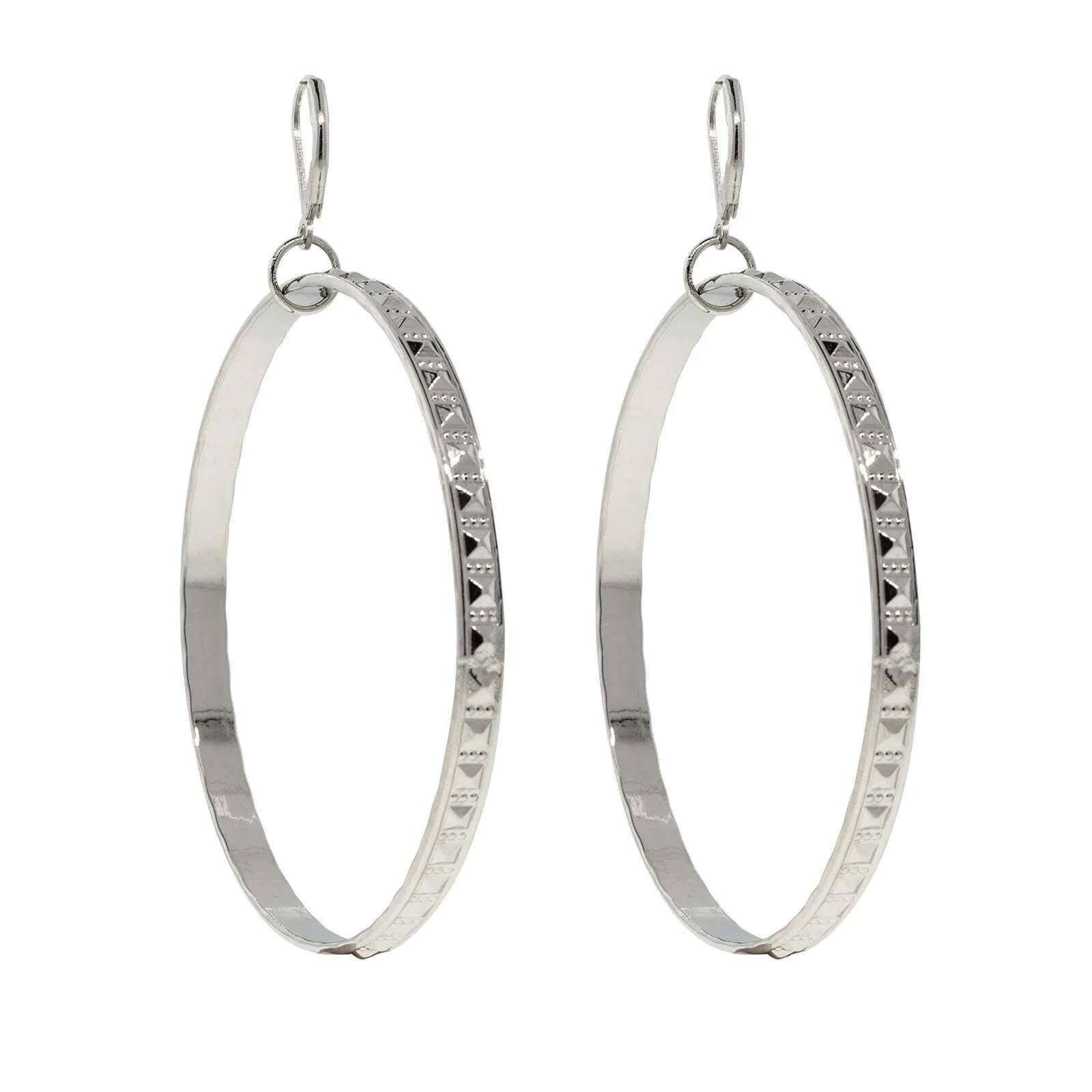 1928 Jewelry X Large Hoop Earrings 1928 Jewelry