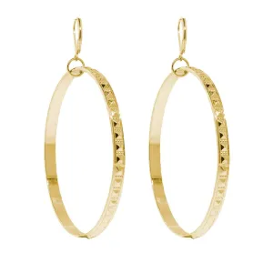 1928 Jewelry X Large Hoop Earrings 1928 Jewelry