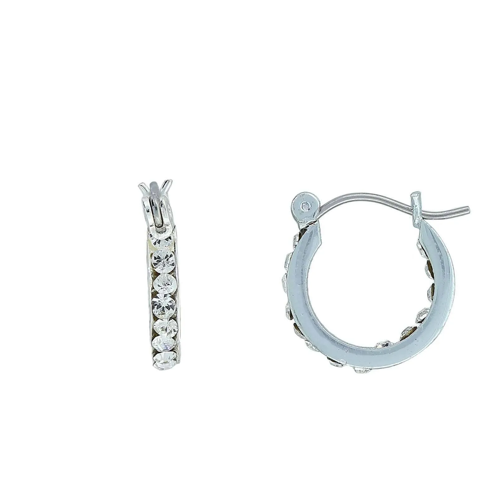 2028 Jewelry Austrian Crystal Hoop Earrings 1928 Jewelry