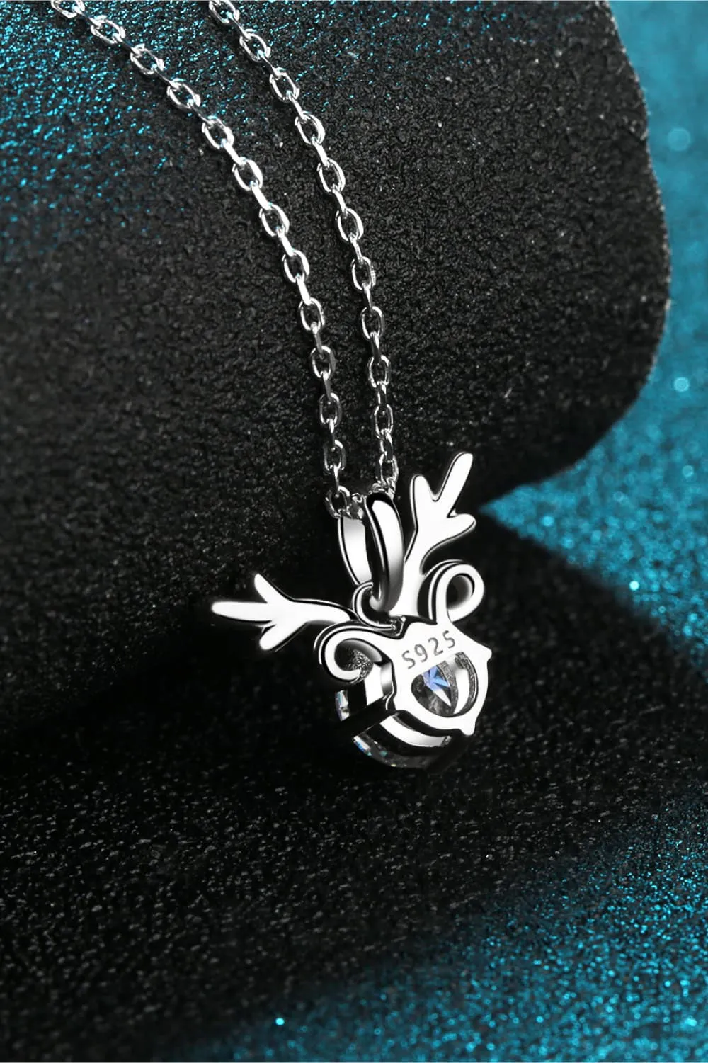 925 Sterling Silver Jewelry 1 Carat Moissanite 925 Sterling Silver Necklace
