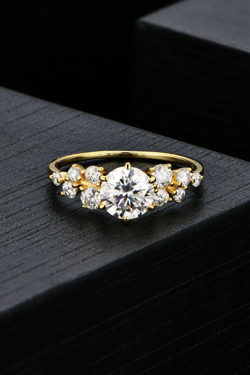 925 Sterling Silver Jewelry 1 Carat Moissanite 925 Sterling Silver Ring