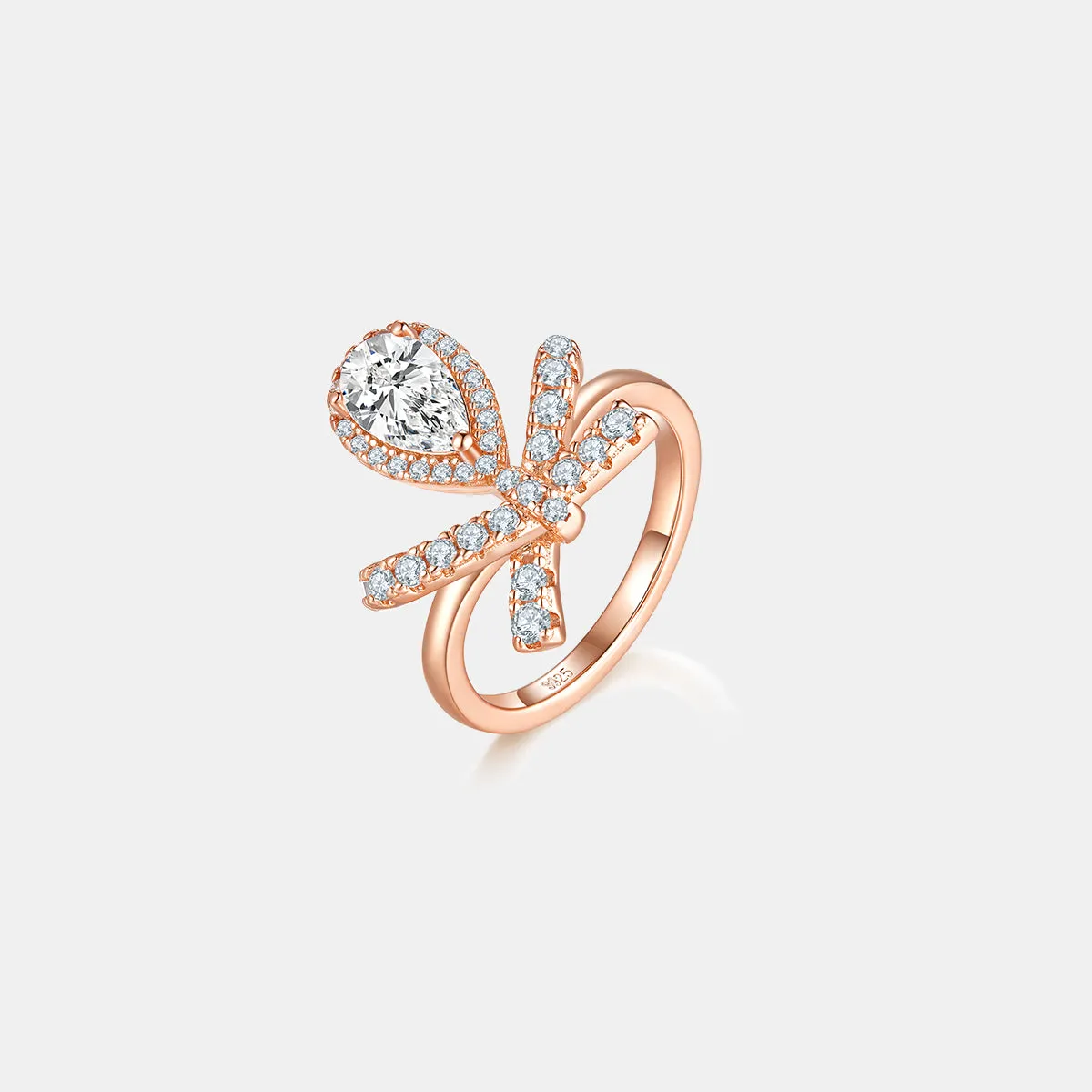 925 Sterling Silver Jewelry 1 Carat Moissanite Zircon 925 Sterling Silver Ring