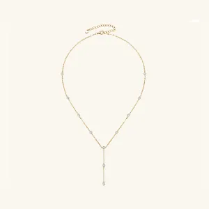 925 Sterling Silver Jewelry 1.1 Carat Moissanite 925 Sterling Silver Necklace