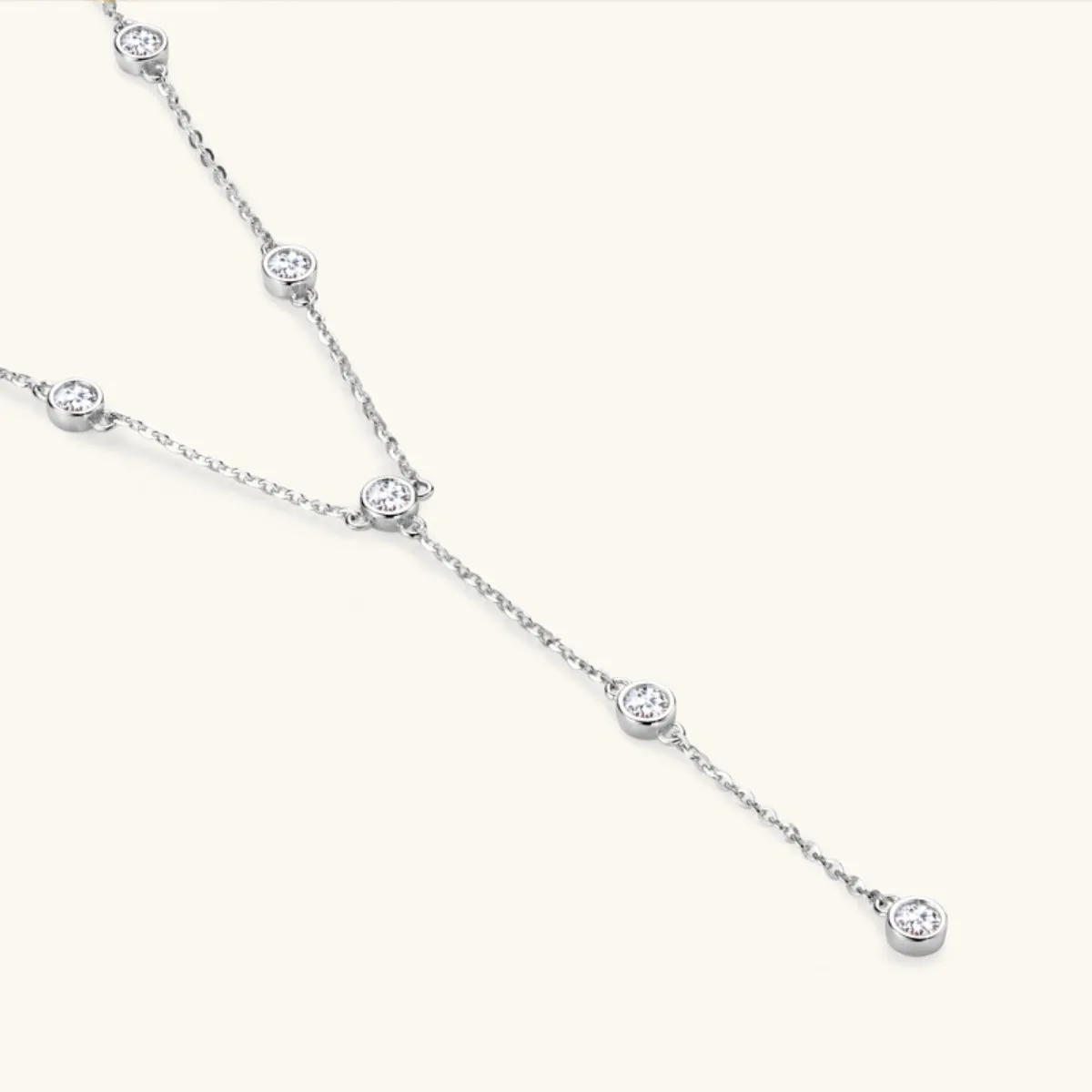 925 Sterling Silver Jewelry 1.1 Carat Moissanite 925 Sterling Silver Necklace