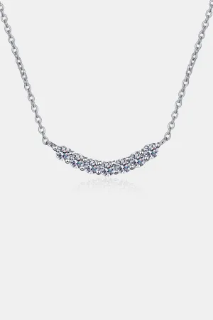 925 Sterling Silver Jewelry 1.4 Carat Moissanite 925 Sterling Silver Necklace