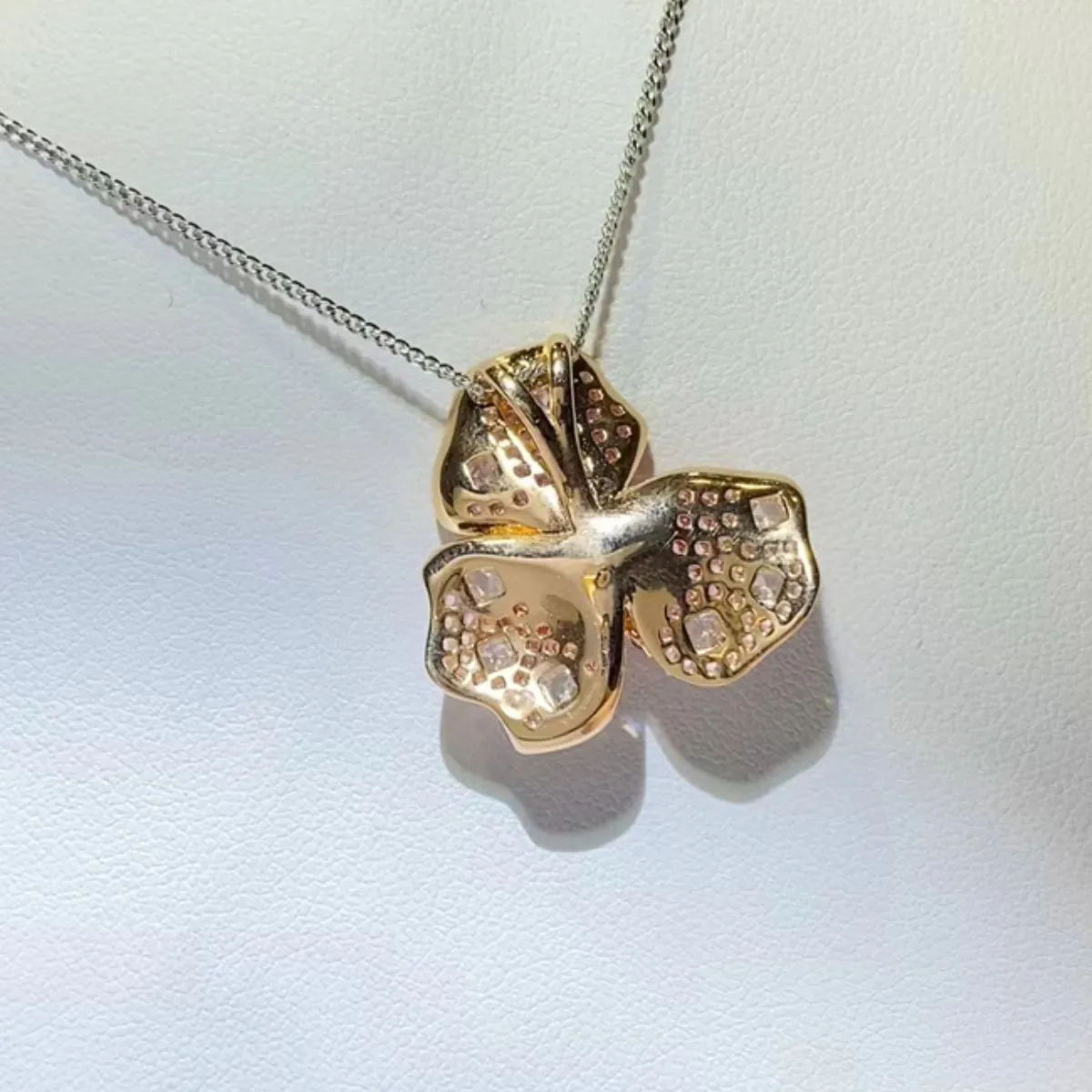 925 Sterling Silver Jewelry 2 Carat Moissanite 925 Sterling Silver Pendant Necklace