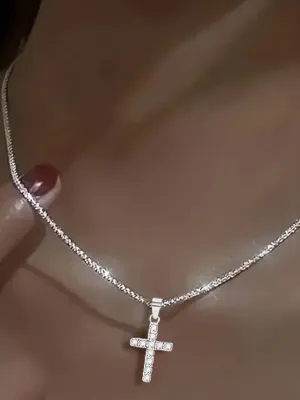 925 Sterling Silver Jewelry 925 Sterling Silver Cross Necklace
