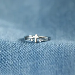 925 Sterling Silver Jewelry 925 Sterling Silver Cross Ring