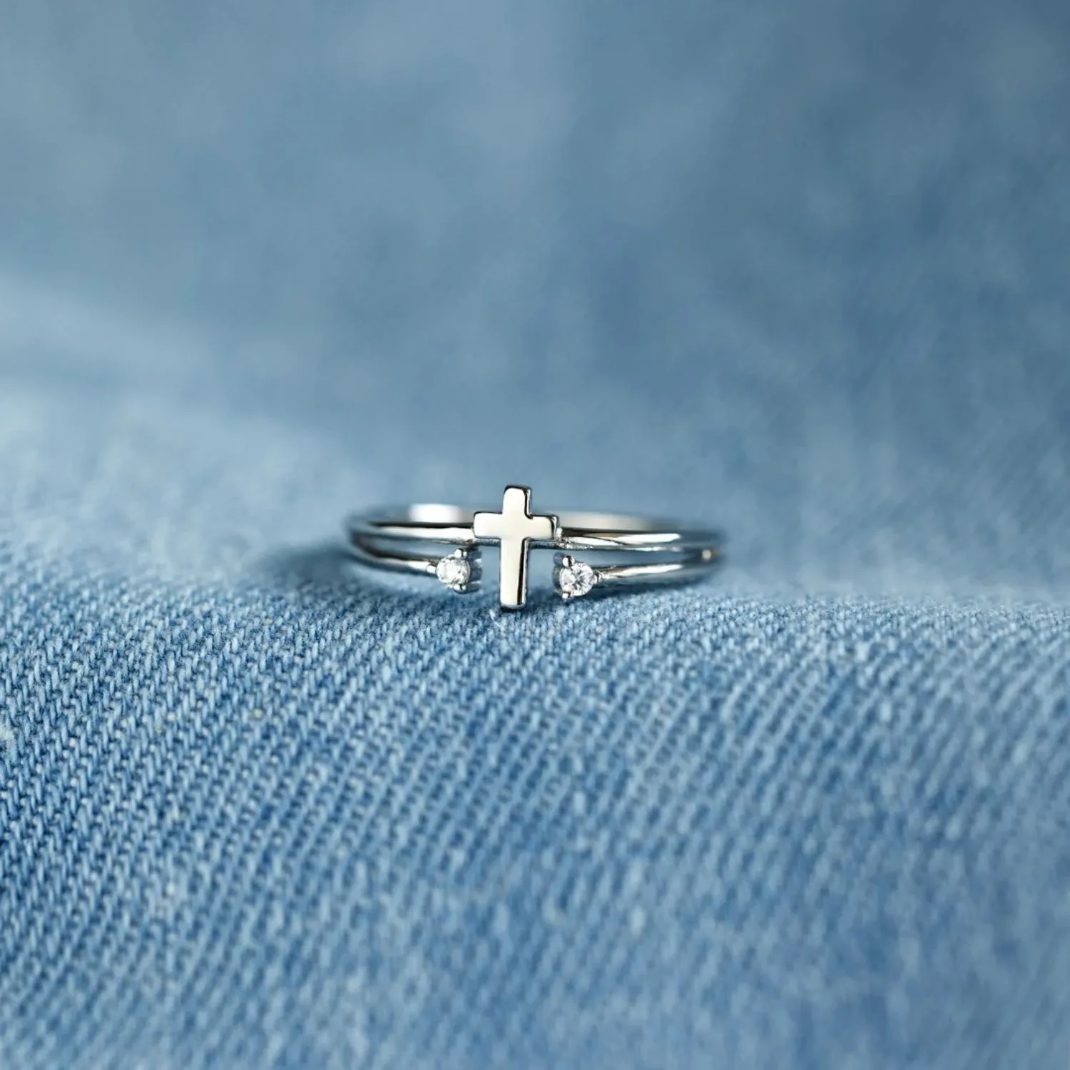 925 Sterling Silver Jewelry 925 Sterling Silver Cross Ring