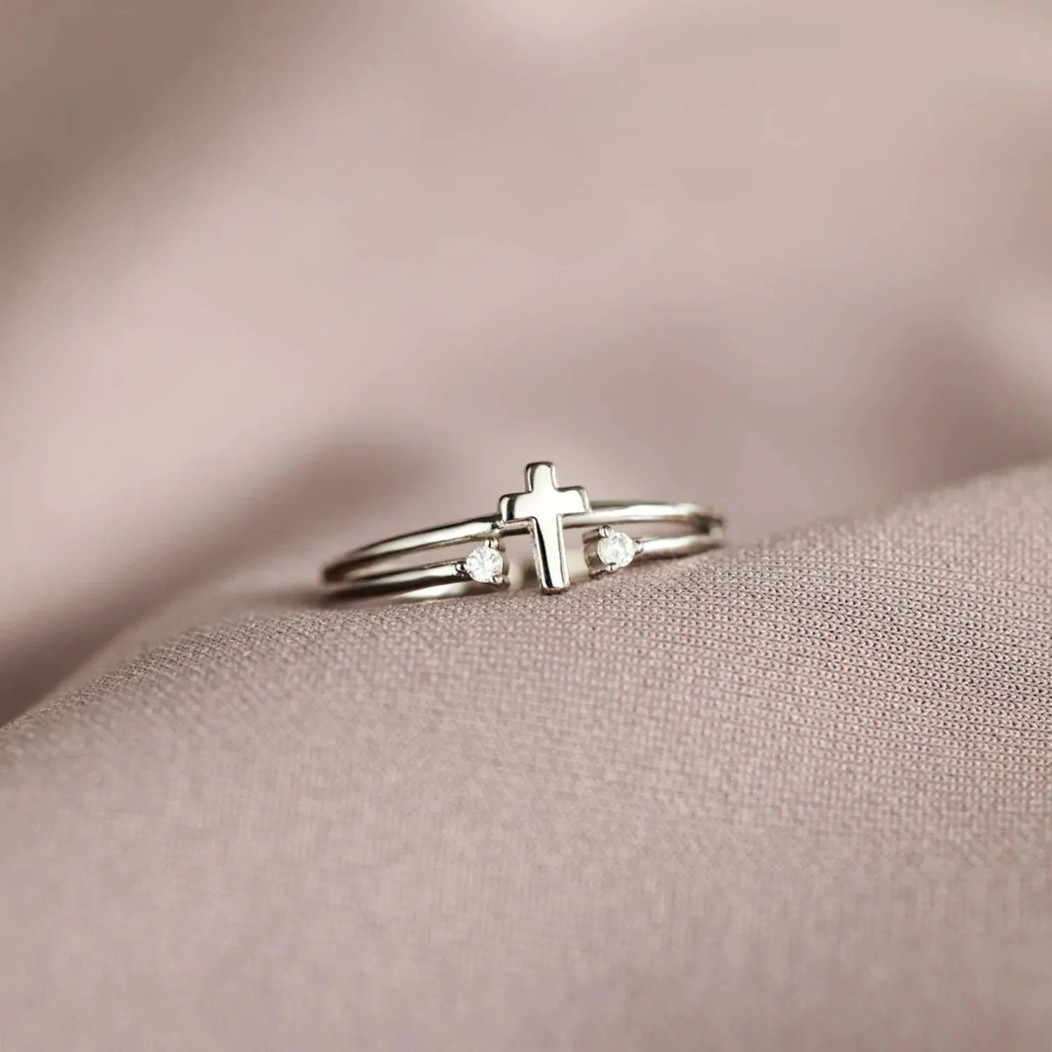 925 Sterling Silver Jewelry 925 Sterling Silver Cross Ring