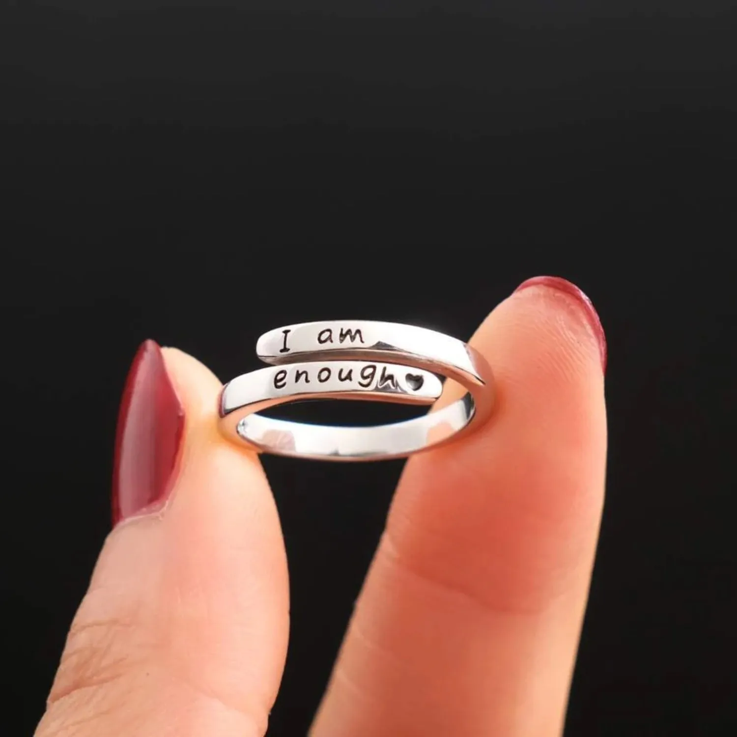 925 Sterling Silver Jewelry 925 Sterling Silver Engraved Bypass Ring