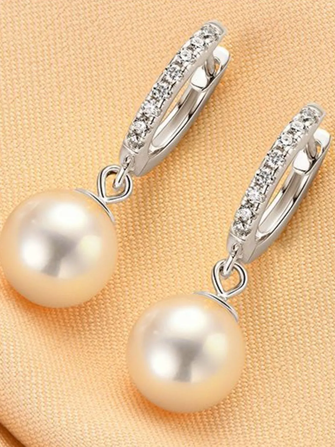 925 Sterling Silver Jewelry 925 Sterling Silver Freshwater Pearl Earrings