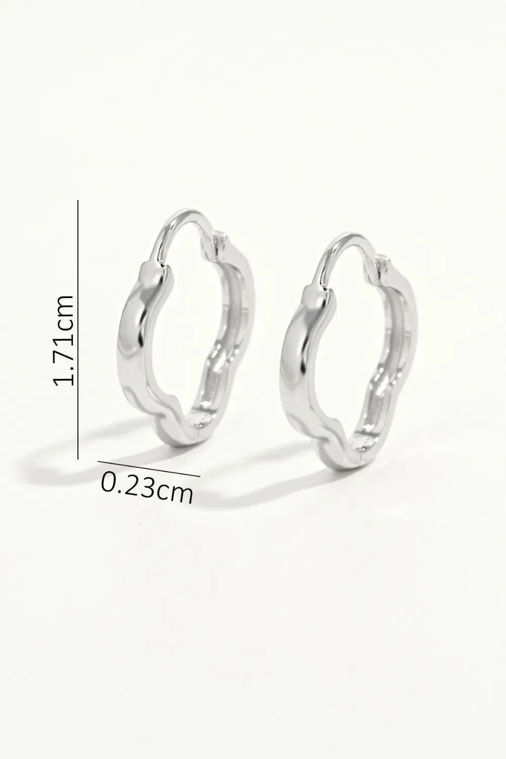 925 Sterling Silver Jewelry 925 Sterling Silver Inlaid Zircon Earrings