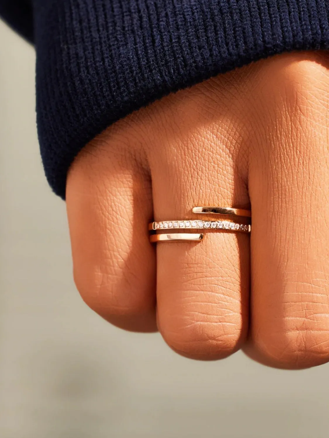 925 Sterling Silver Jewelry 925 Sterling Silver Inlaid Zircon Ring