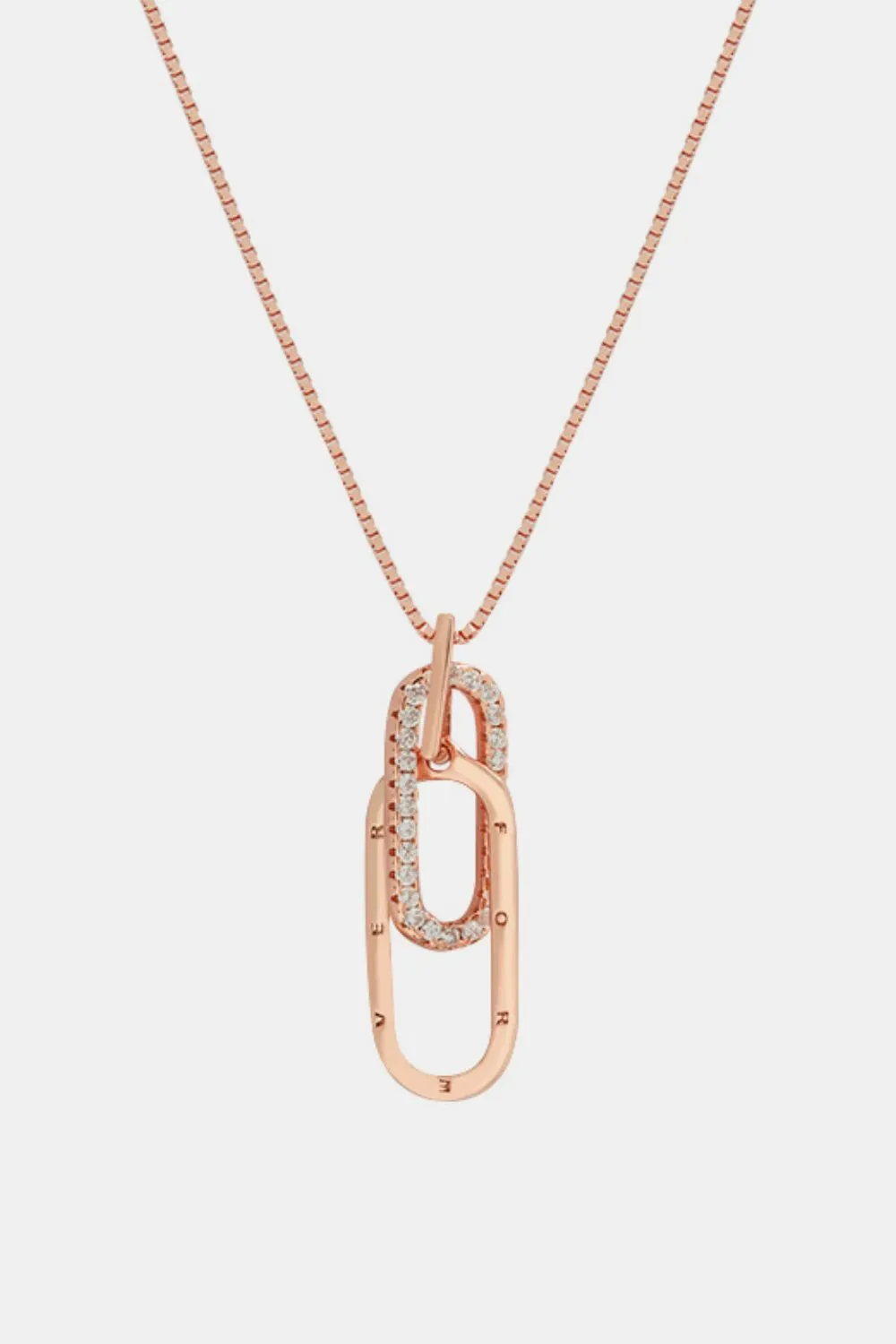 925 Sterling Silver Jewelry 925 Sterling Silver Inland Zircon Necklace