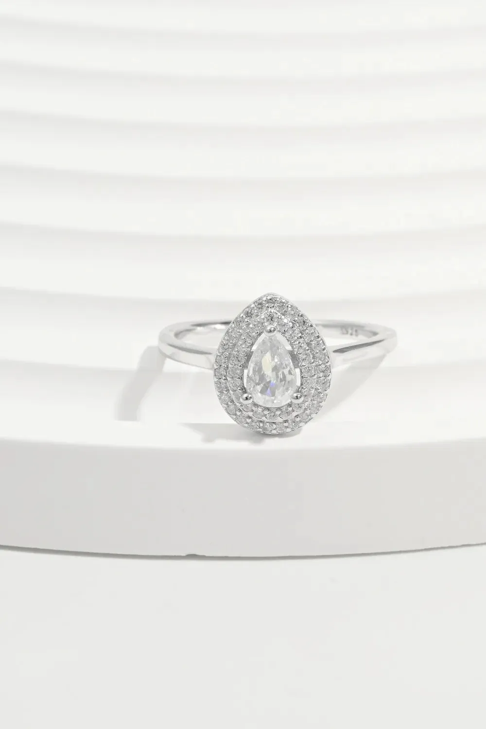 925 Sterling Silver Jewelry 925 Sterling Silver Inland Zircon Ring