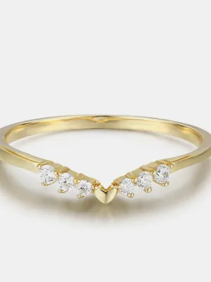 925 Sterling Silver Jewelry 925 Sterling Silver Inland Zircon Ring