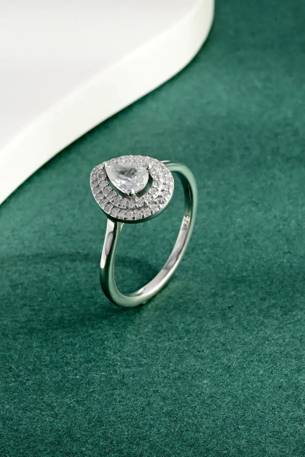 925 Sterling Silver Jewelry 925 Sterling Silver Inland Zircon Ring