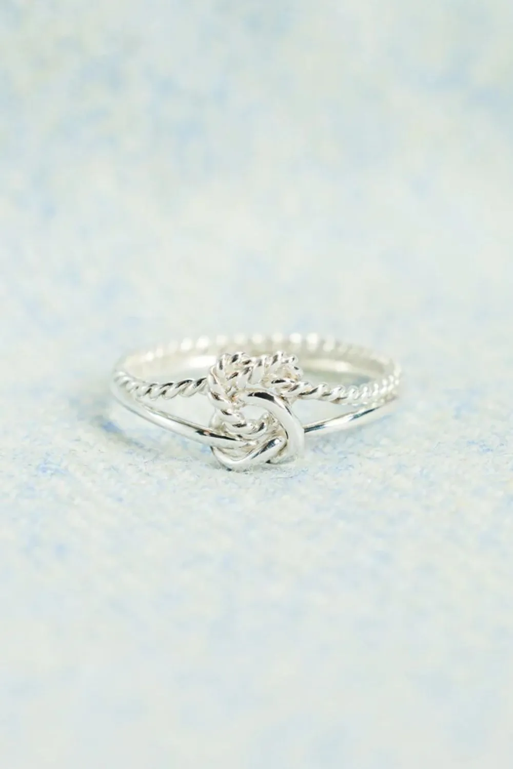 925 Sterling Silver Jewelry 925 Sterling Silver Knotted Ring