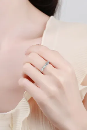 925 Sterling Silver Jewelry 925 Sterling Silver Moissanite Ring
