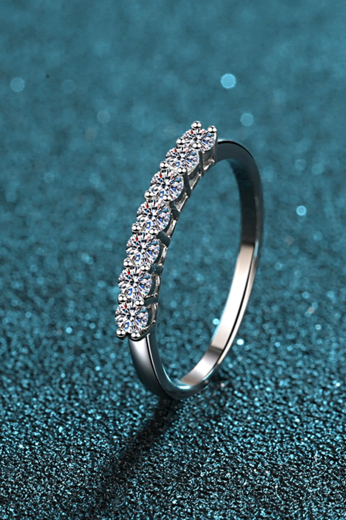 925 Sterling Silver Jewelry 925 Sterling Silver Moissanite Ring