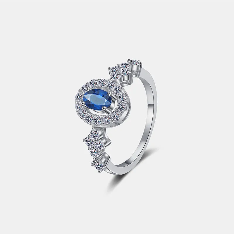 925 Sterling Silver Jewelry 925 Sterling Silver Moissanite Ring