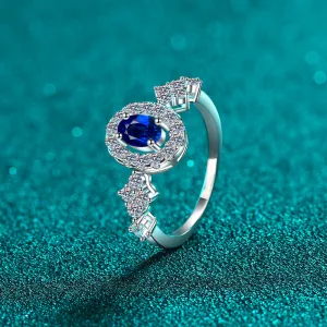 925 Sterling Silver Jewelry 925 Sterling Silver Moissanite Ring