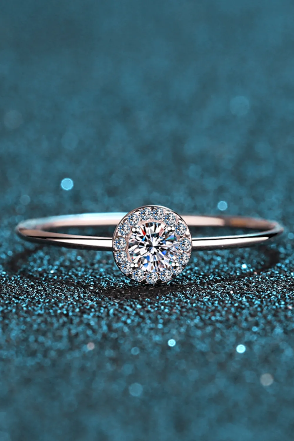 925 Sterling Silver Jewelry 925 Sterling Silver Moissanite Ring