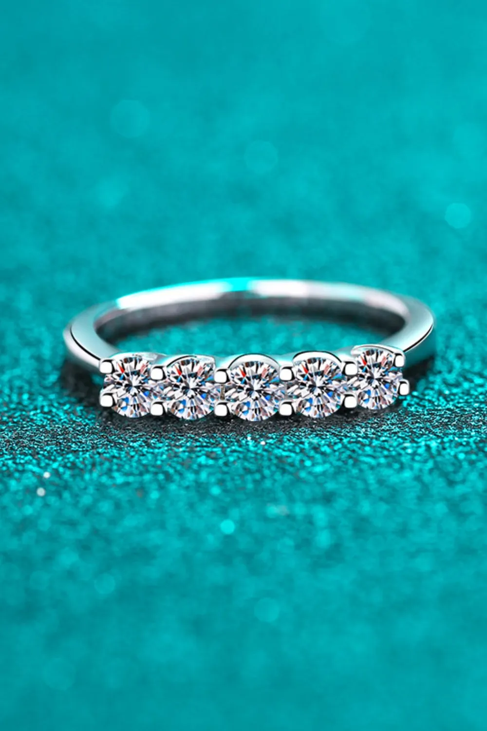 925 Sterling Silver Jewelry 925 Sterling Silver Moissanite Ring