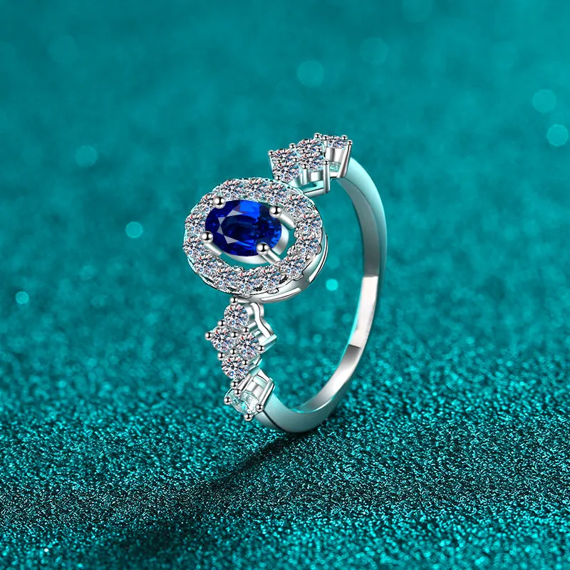 925 Sterling Silver Jewelry 925 Sterling Silver Moissanite Ring