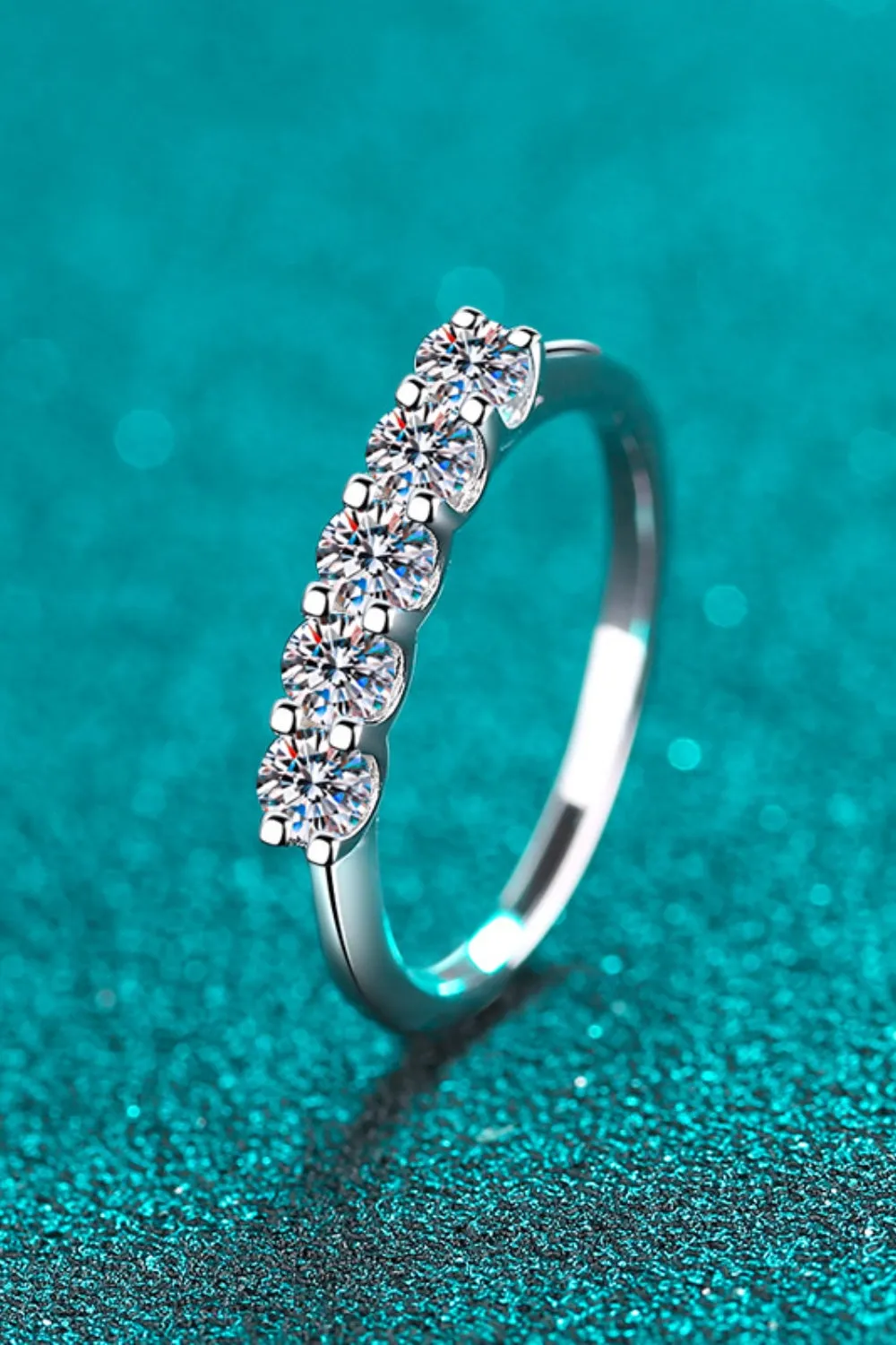 925 Sterling Silver Jewelry 925 Sterling Silver Moissanite Ring
