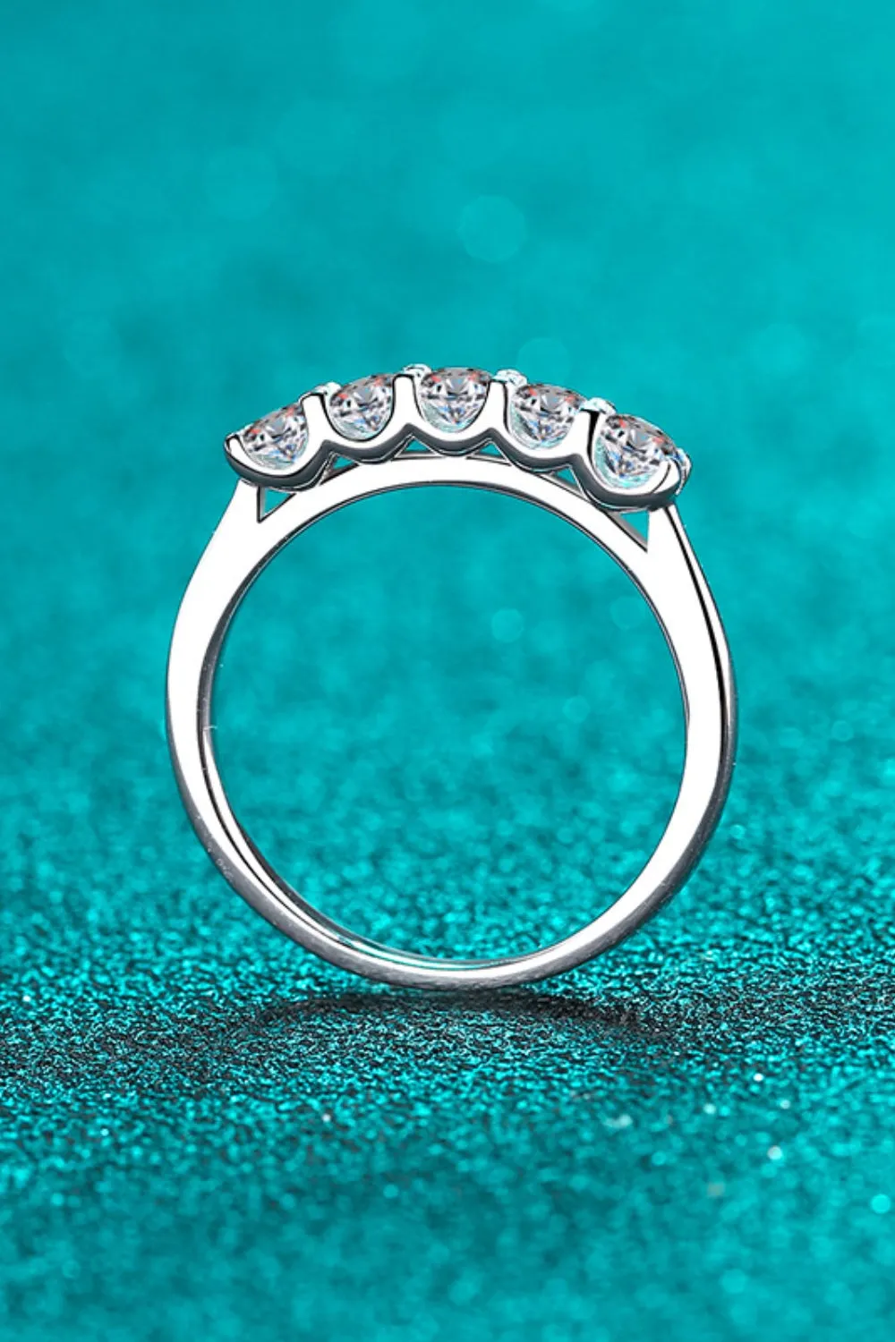 925 Sterling Silver Jewelry 925 Sterling Silver Moissanite Ring