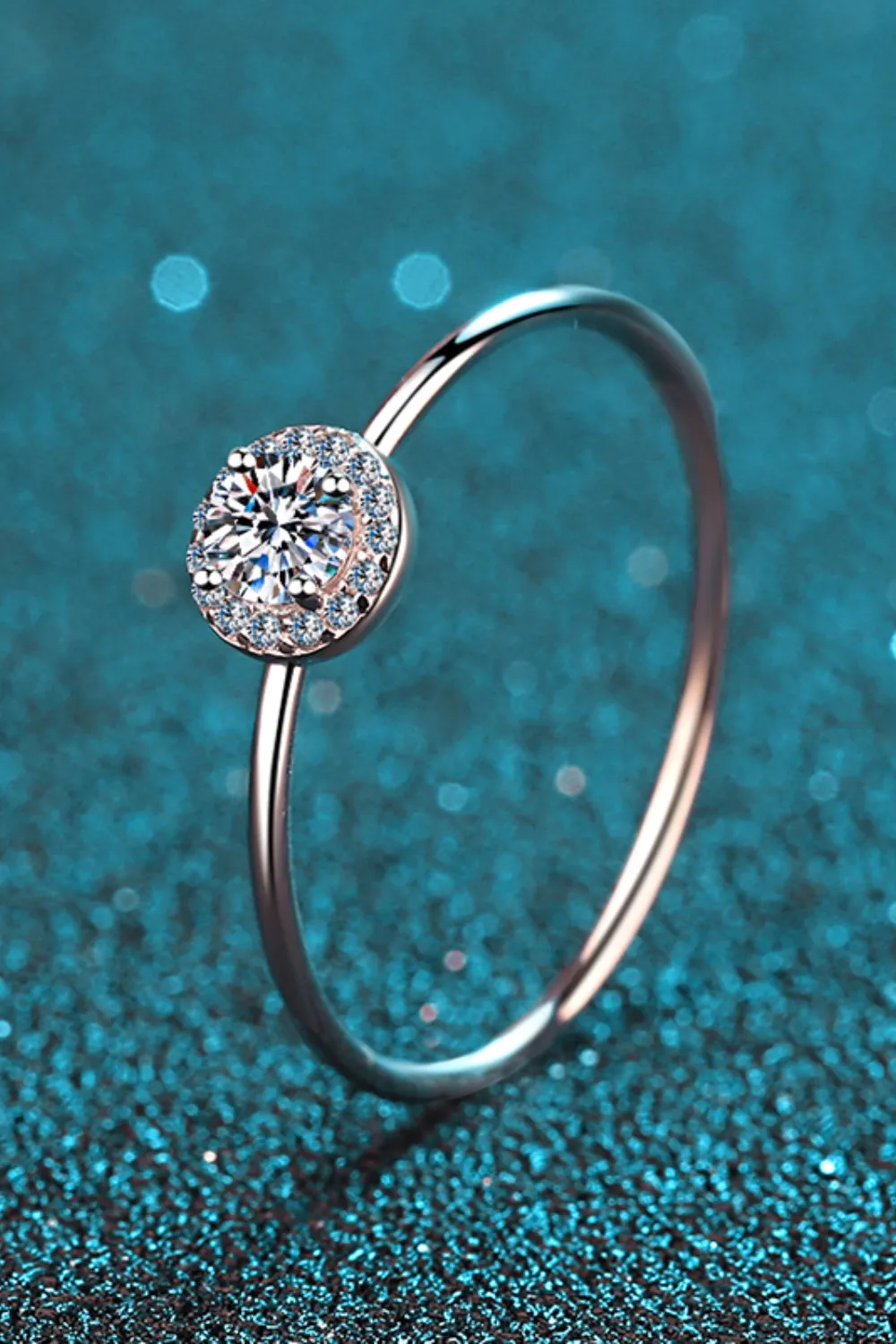 925 Sterling Silver Jewelry 925 Sterling Silver Moissanite Ring