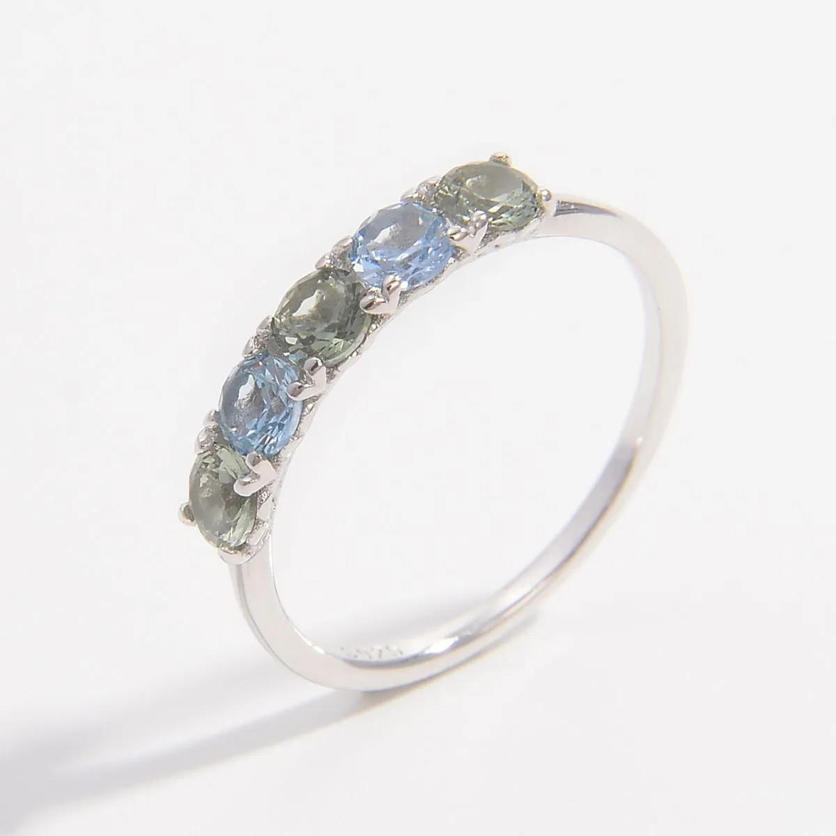 925 Sterling Silver Jewelry 925 Sterling Silver Rhinestone Ring