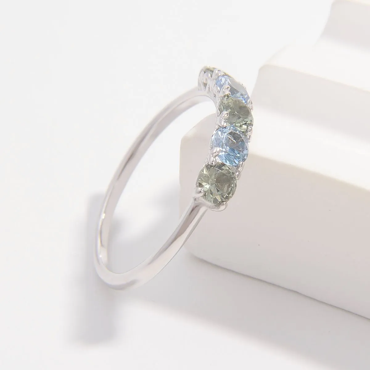 925 Sterling Silver Jewelry 925 Sterling Silver Rhinestone Ring