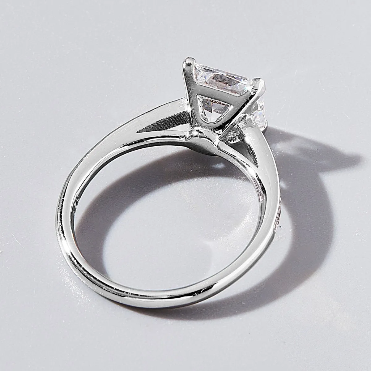 925 Sterling Silver Jewelry 925 Sterling Silver Zircon Ring