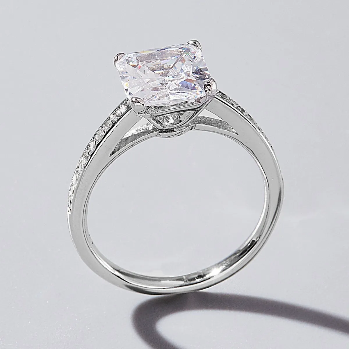 925 Sterling Silver Jewelry 925 Sterling Silver Zircon Ring