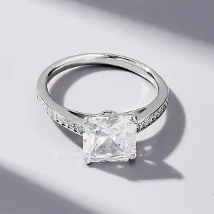925 Sterling Silver Jewelry 925 Sterling Silver Zircon Ring