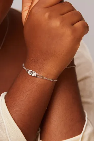 925 Sterling Silver Jewelry Aiko Moissanite Bracelet in  925 Sterling Silver