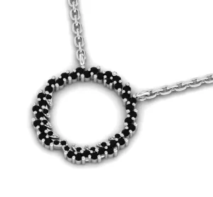 925 Sterling Silver Jewelry BOZ Forever CZ Necklace In 925 Sterling Silver