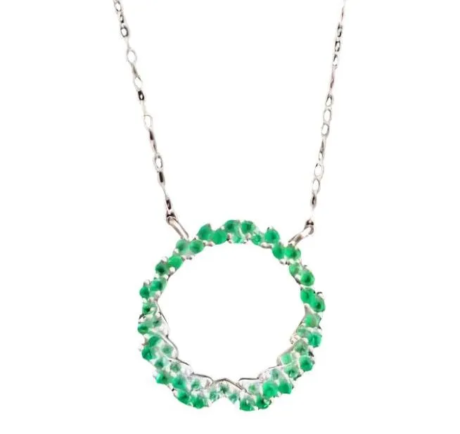 925 Sterling Silver Jewelry BOZ Forever CZ Necklace In 925 Sterling Silver