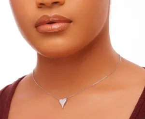 925 Sterling Silver Jewelry Lev Moissanite Necklace in 925 Sterling Silver