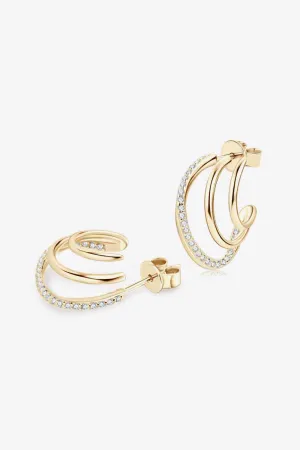 925 Sterling Silver Jewelry Moissanite 925 Sterling Silver Earrings