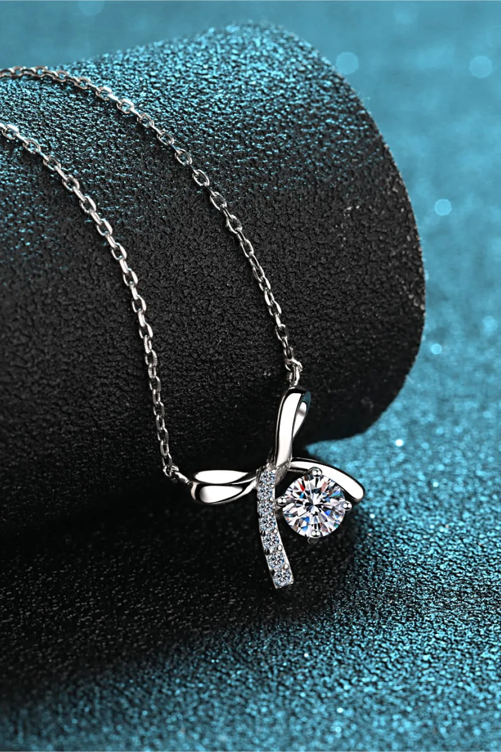 925 Sterling Silver Jewelry Moissanite 925 Sterling Silver Necklace