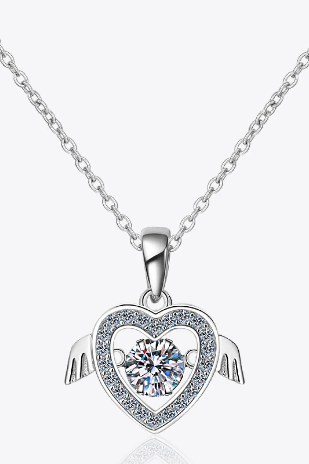 925 Sterling Silver Jewelry Moissanite 925 Sterling Silver Necklace